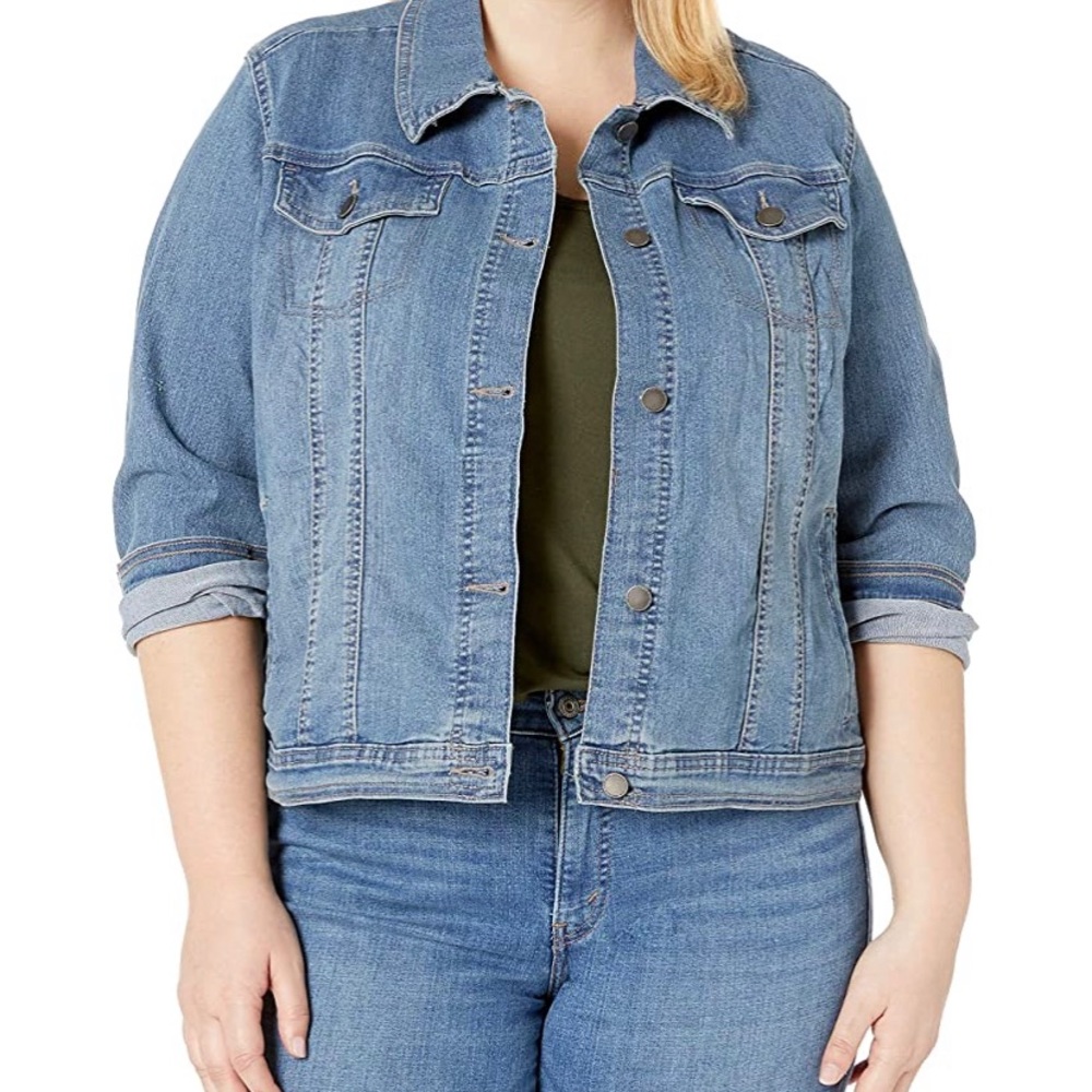 Oversized denim jacket